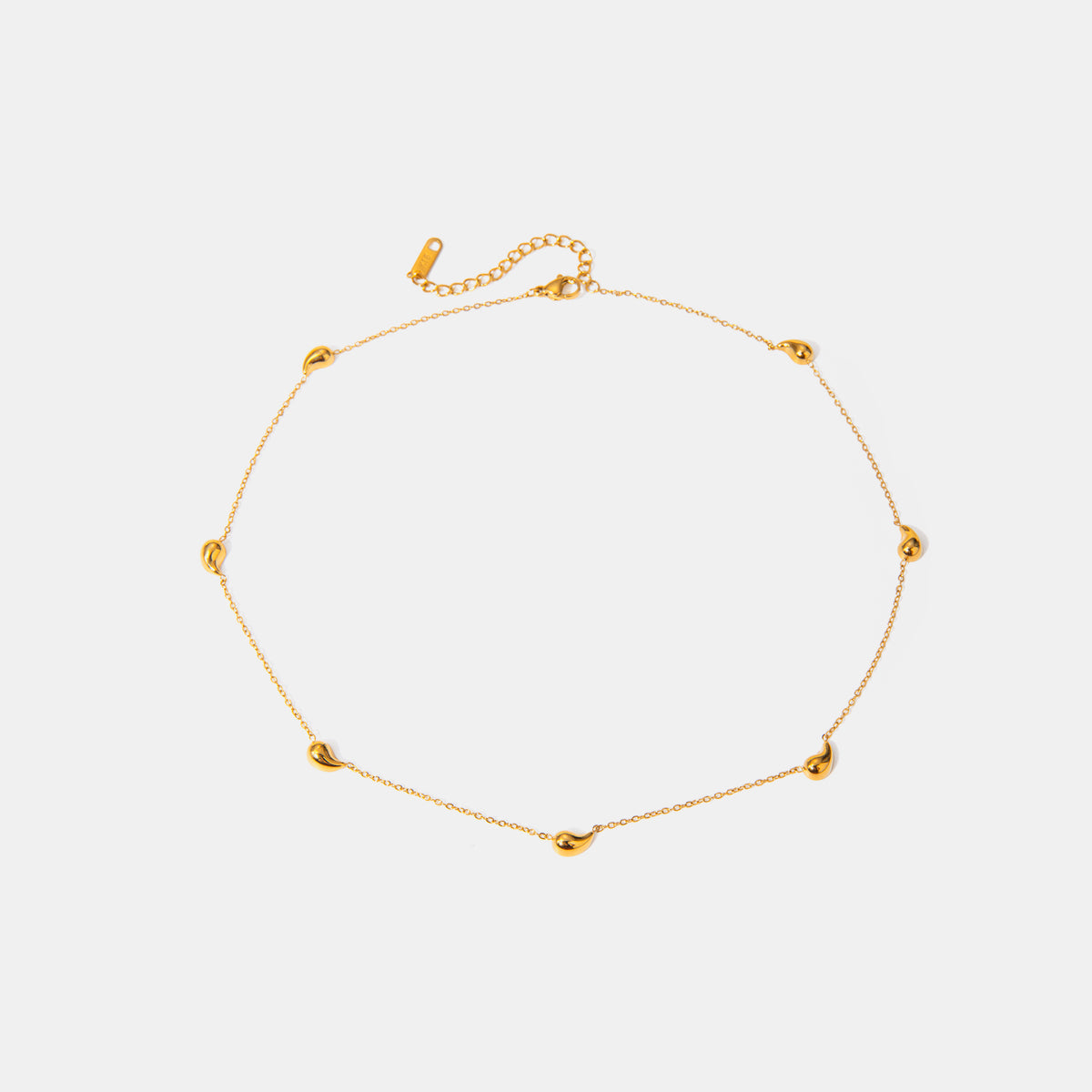 18K Gold-Plated Necklace Gold One Size