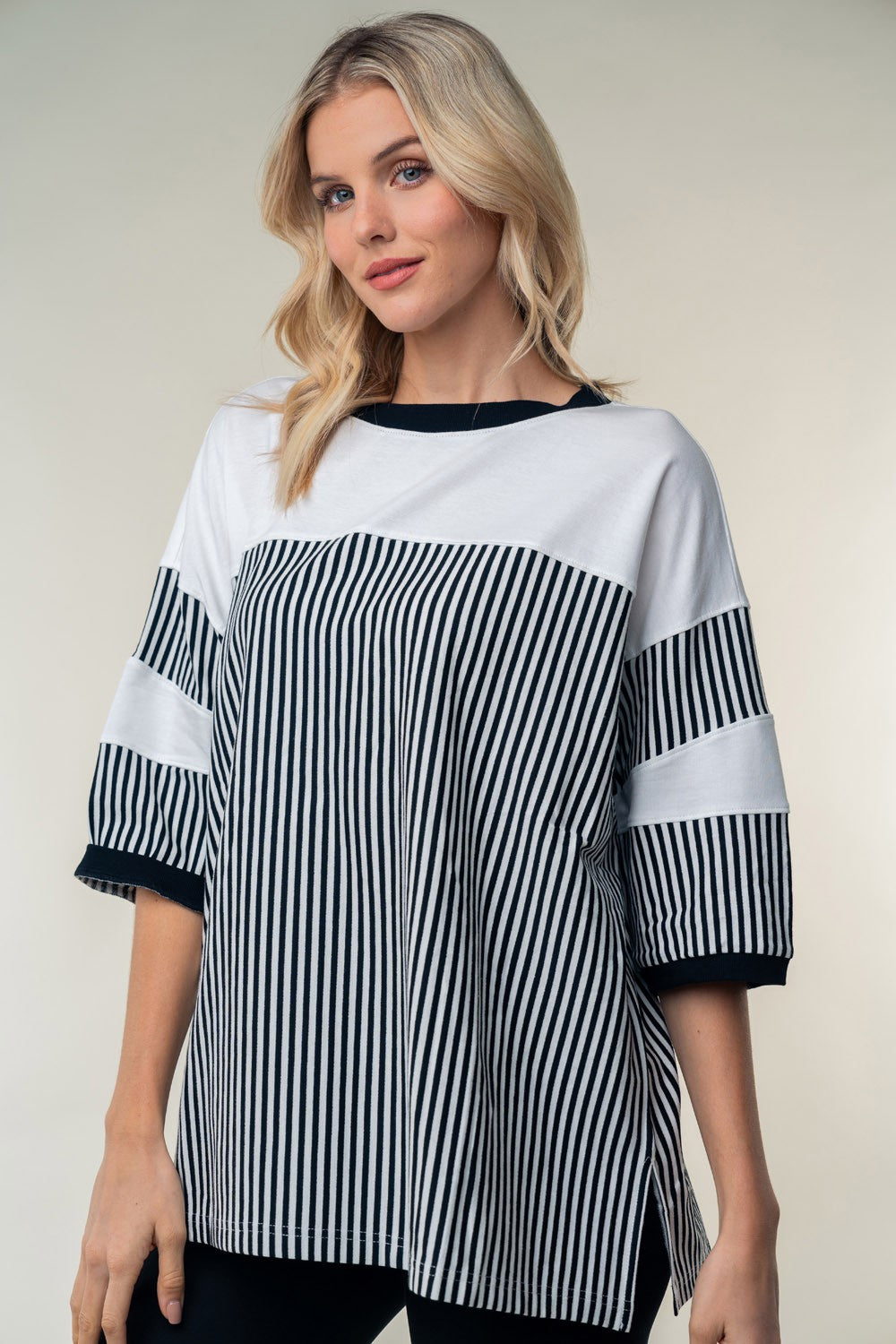 round neck top front