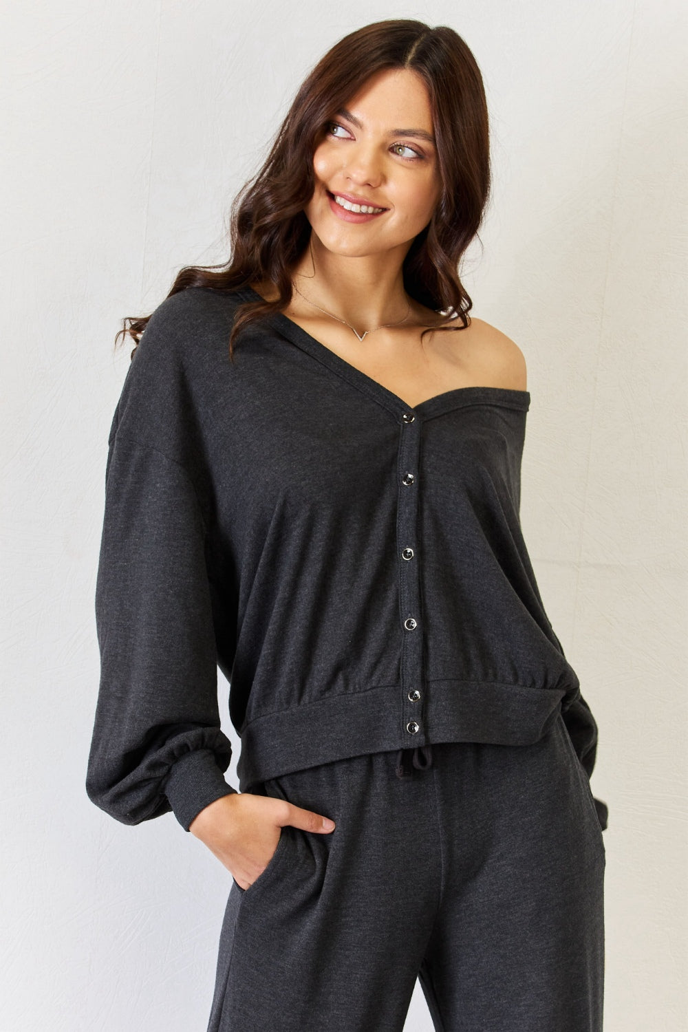 Long Sleeve Lounge Cardigan