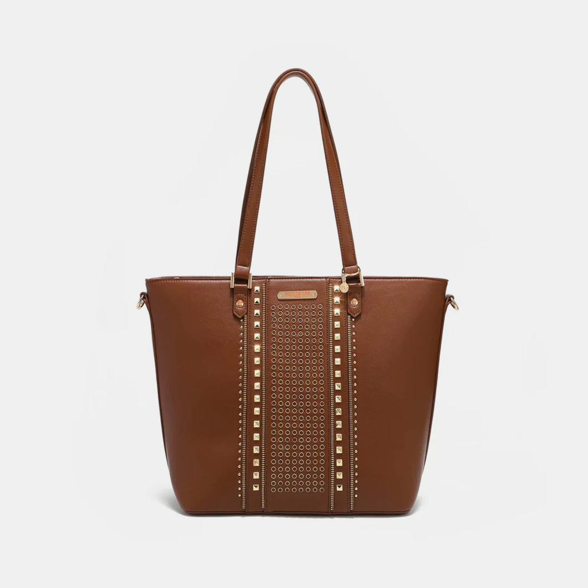 Nicole Lee USA Studded Decor Tote Bag