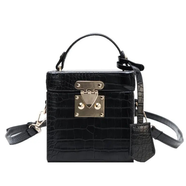 Women Square Shoulder Bag  black