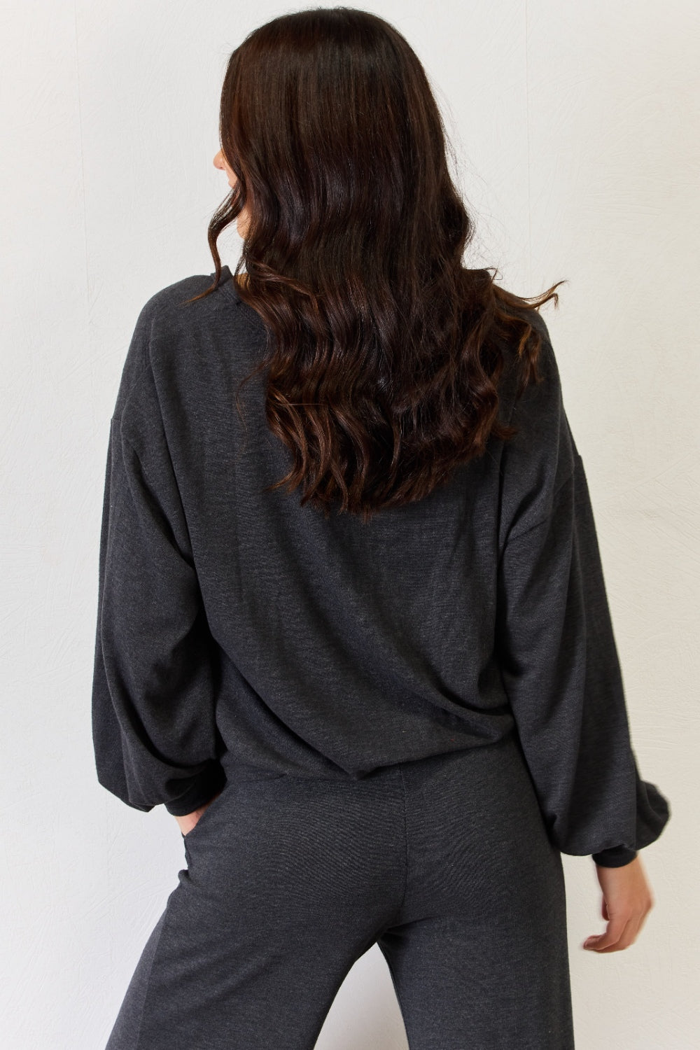 Long Sleeve Lounge Cardigan back