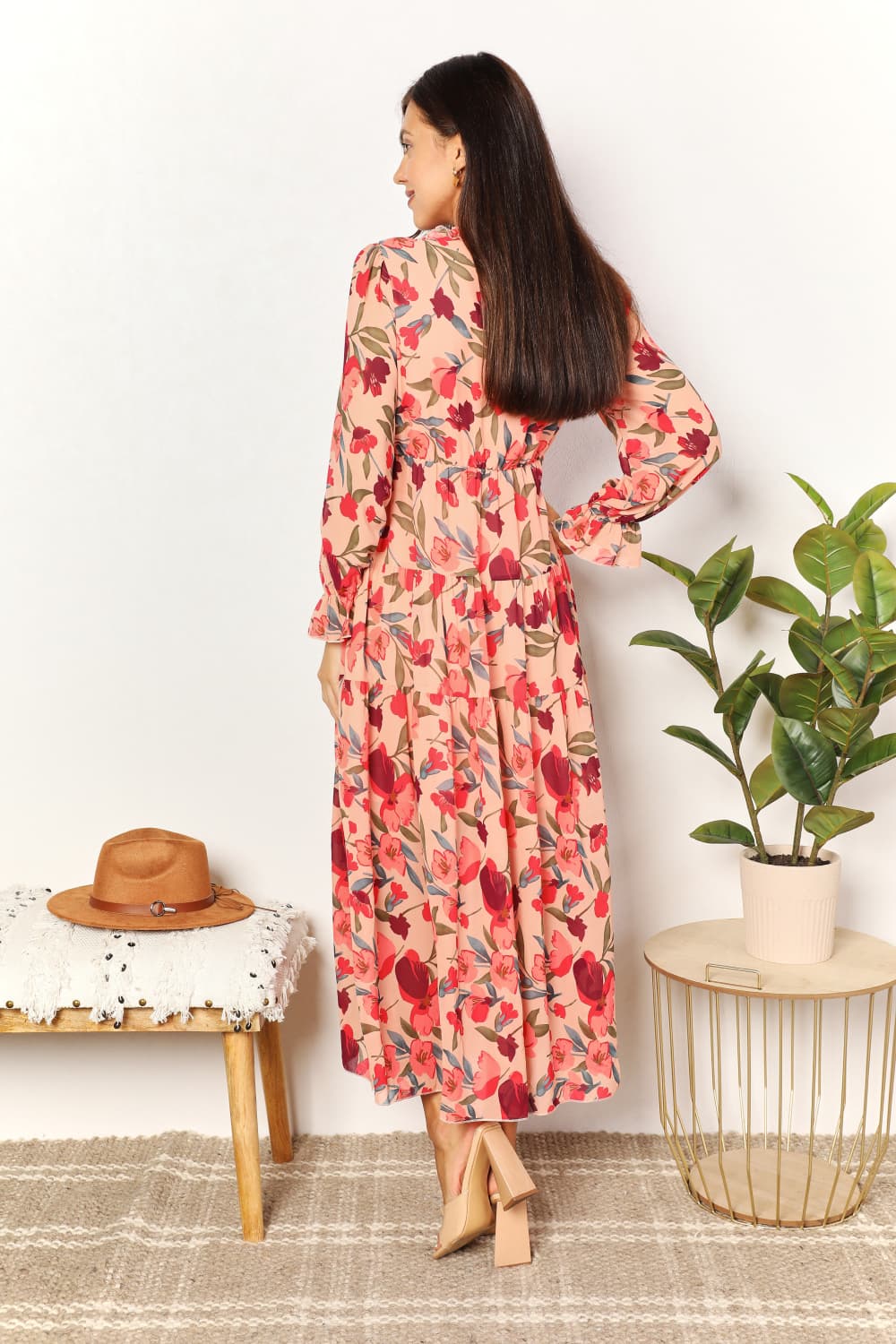 maxi dress back